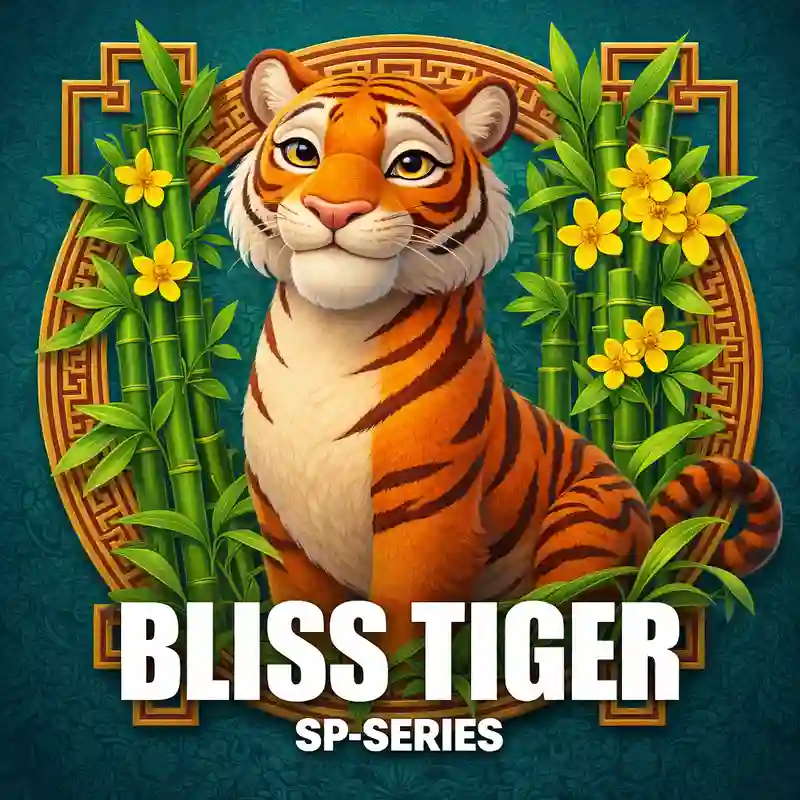 Bliss Tiger casino slot game interface